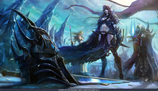 World of Warcraft - История Сильваны Ветрокрылой в мире World of Warcraft